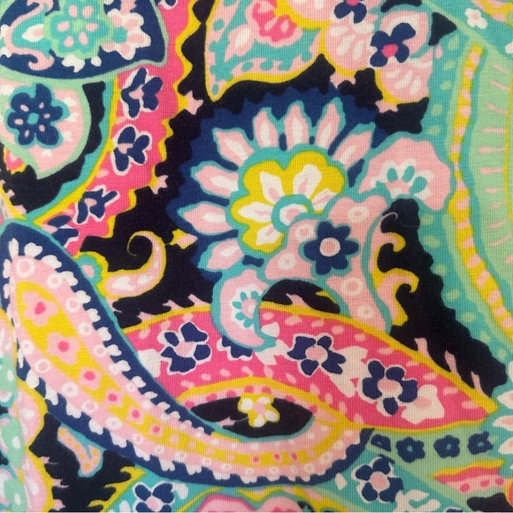 Crown and Ivy Women's Sleeveless Navy Paisley Dress Size L NWT - Picture 3 of 6